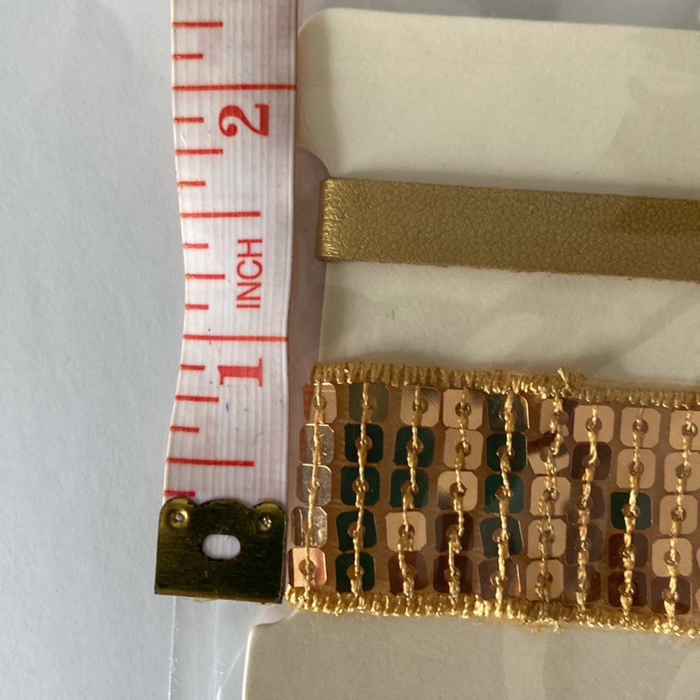 Mia collection 2-piece gold tone choker necklace set - Picture 5 of 5